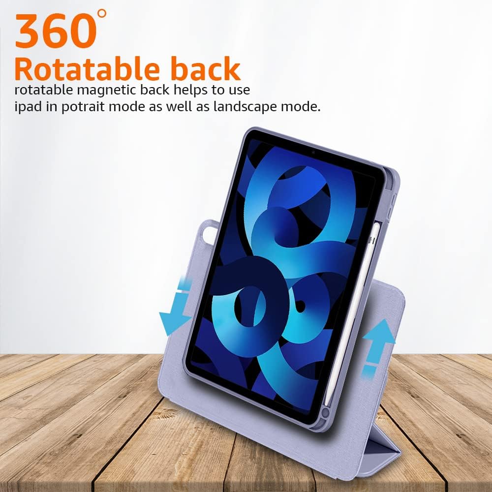 Amazon Basics Magnetic Case for Apple iPad Air 11 Inch M2 2024